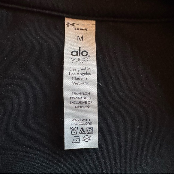 Alo Yoga Black Medium Contour Jacket - Picture 8 of 8